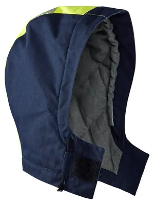 Produktbild von Blakläder Multinorm Winterkapuze 2167, Farbe:Marineblau/ High Vis Gelb, Größe:L