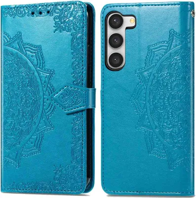 Obrázok produktu pre imoshion Mandala knižnica pre Samsung Galaxy S23 - tyrkysová