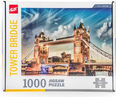 Immagine prodotto di Puzzle del Ponte della Torre 1000 pezzi - Paesaggio di Londra