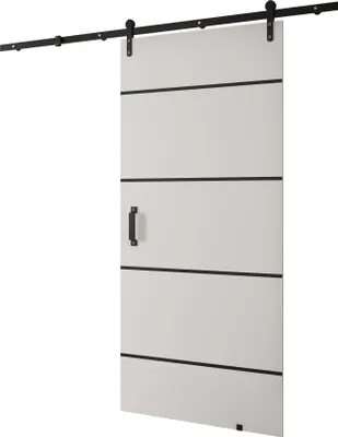 Produktbild von Schiebetür Zimmertür Tür mit Griffstange LOFTIKO IV 90 cm