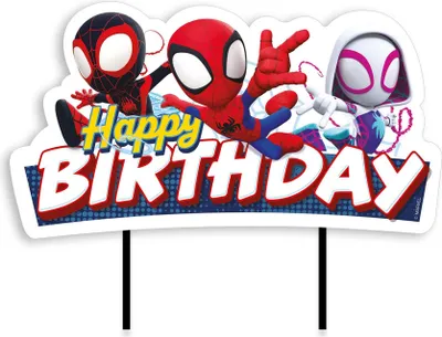 Immagine prodotto di Cake topper Spidey 17,5 cm compleanno