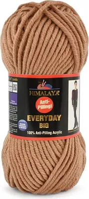 Obrázek produktu pro Himalaya Everyday Big Acrylgarn Karamell 100g Super Bulky, Anti-Pilling