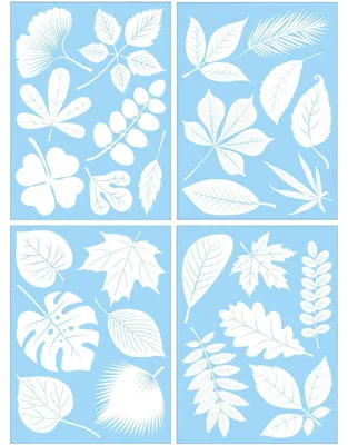 Imagen del producto de Adhesivos de PVC para ventanas, con motivos de pájaros, mariposas y plantas, de 22 x 30 cm, para decoración de ventanas