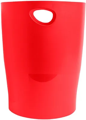 Produktbild von Exacompta Papierkorb Ecobin Office 15L Rot 8 Stück