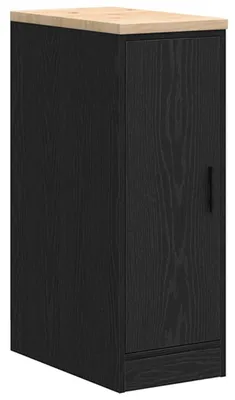Produktbild von Werkzeugkasten für die Garage – Schwarz – 30 x 51 x 85 cm
