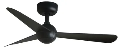 Image de Ventilateur de plafond à basse consommation avec télécommande Sfera S Noir 90 cm