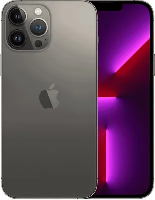Produktbild von Apple iPhone 13 Pro Max, 17 cm (6.7"), 2778 x 1284 Pixel, 512 GB, 12 MP, iOS 15, Graphit