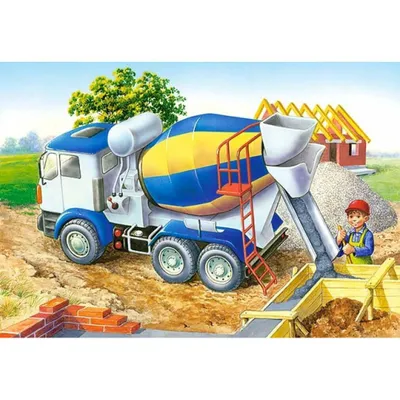 Obrázok produktu pre Castorland Building Site 60 pcs, 1 kusov, rozprávky, 5 rok / roky