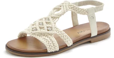 Produktbild von LASCANA Sandale Sommerschuh, offener Schuh, Pantolette, creme Größe 42