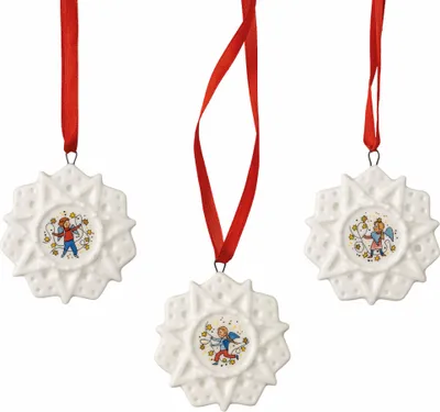 Zdjęcie produktu dla Hutschenreuther Collector's Collection 24 - Christmas Lights - Mini-Set 3pcs.stars 02485-727474-28675