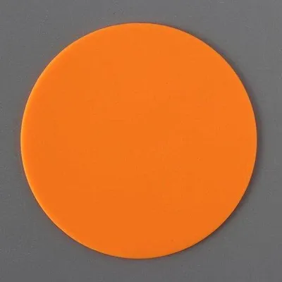 Image de Coussinets antidérapants en silicone pour verres - Protection anti-rayures - Orange