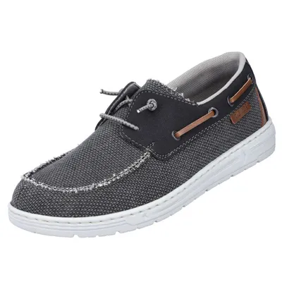 Produktbild von Rieker Mokassin Schnürschuhe Herren 31353438323937 Schwarz 41 EU