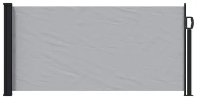Zdjęcie produktu dla vidaXL Markiza boczna rozkładana, szara, 300 x 100 cm, poliester