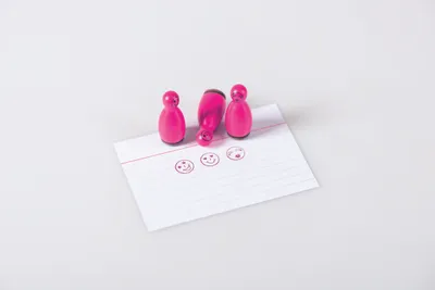Immagine prodotto di 6XHeyda 204888630 Mini Stempel pink