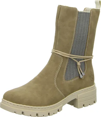 Immagine prodotto di Rieker stivaletti da donna in ecopelle Beige Taglia: 38