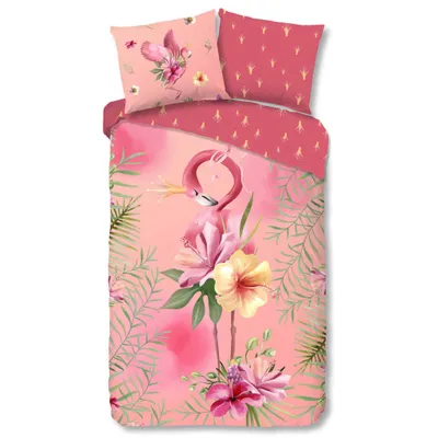 Produktbild von Good Morning Kinder-Bettwäsche-Set QUEEN 140x200/220 cm Rosa
