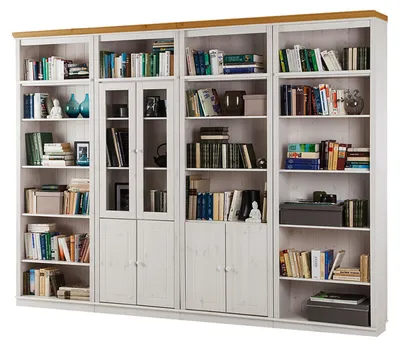 Produktbild von home24 Bücherwand - Kiefer Massiv - Typ G