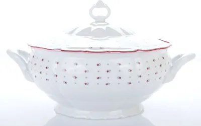 Obrázek produktu pro Mísa polévková s víčkem, český porcelán, Verona, 2,5 l, Franceska, G. Benedikt