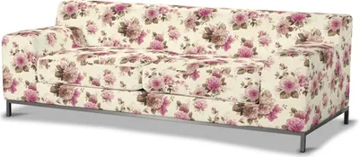 Produktbild von Dekoria Bezug für Kramfors 3-Sitzer Sofa, beige- rosa, Sofahusse, Kramfors 3-Sitzer