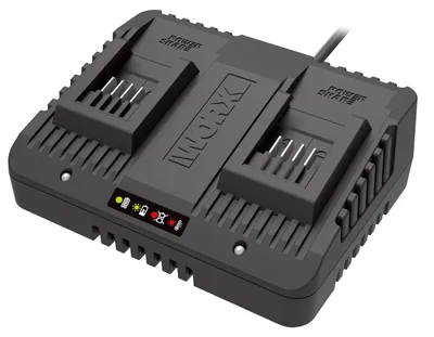 Zdjęcie produktu dla Podwójna ładowarka WORX 20V (2 Ah)