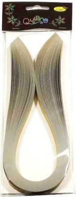 Image de Bandes de quilling 10mmx50cm pailletées or 50pcs