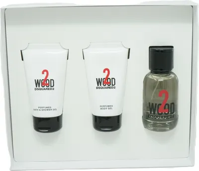 Produktbild von Dsquared2 Wood 2 Eau de Toilette 50 ml + BG 50 ml + SG 50 ml