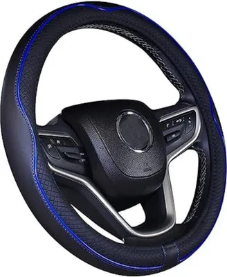 Productafbeelding van Famanu Lenkradbeschermer, universeel, antislip, modieus design, geschikt voor sturen van 37-38 cm