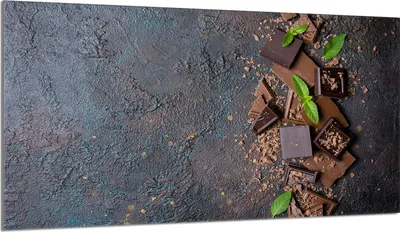 Produktbild von Glas-Herdplattenschutz 90x52 Schokolade