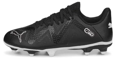 Zdjęcie produktu dla Puma FUTURE Play FG/AG młodzieżowe buty piłkarskie dzieci czarny biały rozmiar 35,5
