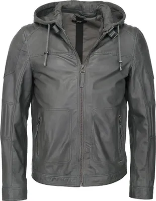 Produktbild von Maze Lederjacke 42021309 Herren grey L