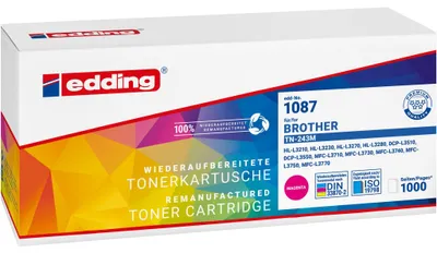 Zdjęcie produktu dla toner edding 18-1087 jak Brother TN-243M magenta