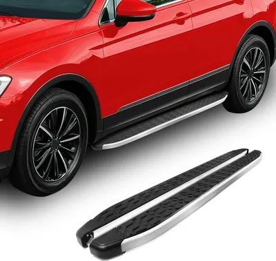 Produktbild von Trittbretter für VW Transporter T5 Caravelle Multivan 2003-2015 Kurzer Schwarz