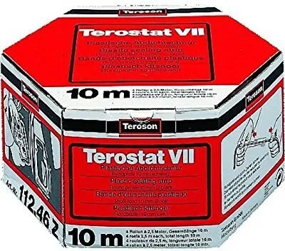 Immagine prodotto di Henkel Teroson RB VII D10 Nastro sigillante butilico 10mm nero 10m
