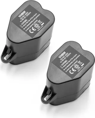 Produktbild von vhbw 2x Akku Ersatz für 2.891-029.0 für Staubsauger (2000 mAh, 6 V, NiMH)