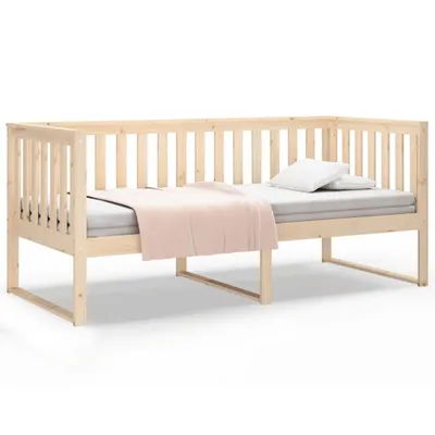 Image de vidaXL Lit de jour sans matelas 90x190 cm pin massif