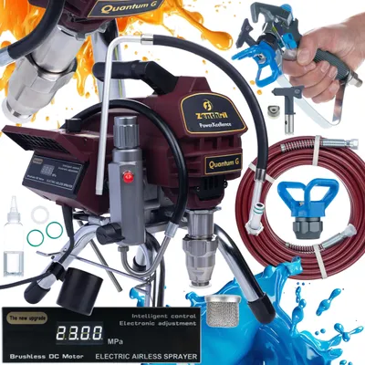Zdjęcie produktu dla Agregat malarski Zenthril Quantum G, 2200W 20Mpa 0,025", 2,8L/min, seria PowerXcellence