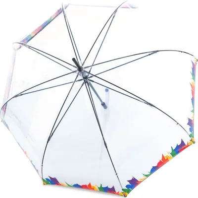 Immagine prodotto di Knirps ombrello a bastone ombrello C.760 Stick Transparent Pride trasparente
