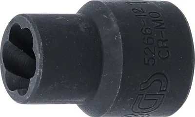 Produktbild von BGS 5266-12 Spezial-Steckschlüsseleinsatz / Schraubenausdreher, 12,5 (1/2), 12 mm