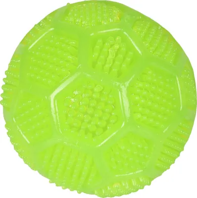 Obrázek produktu pro Hračka pro psy Flamingo TPR Dental Squeaky Ball, zelená, rozměry: 7 cm