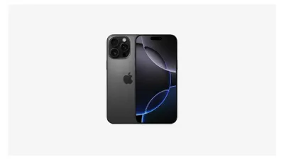 Produktbild von Apple iPhone 16 Pro Max , 17,5 cm (6.9"), 2868 x 1320 Pixel, 512 GB, 48 MP, iOS 18, Schwarz