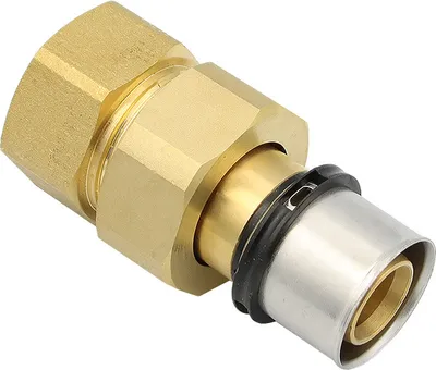 Produktbild von Pressfitting Verschraubung 26x3 mm 1 Zoll IG TH Kontur Verbundrohr