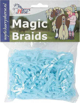 Produktbild von Harry´s Horse Haargummis 10 Einheiten Blau  Blau One Size
