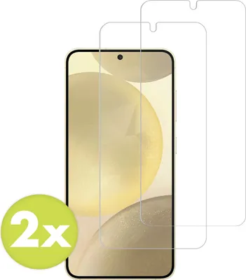Immagine prodotto di Samsung Galaxy S24 Plus, Samsung Galaxy S25 Plus Pellicola protettiva: Pellicola protettiva in vetro Accezz 2 pack - Trasparente