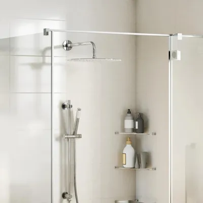 Zdjęcie produktu dla Deszczownica prysznicowa ze stali nierdzewnej 304 40 cm okrągła