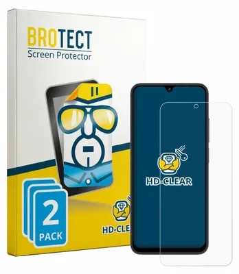 Produktbild von 2x Für Lagenio A12 Pro Schutzfolie BROTECT Displayschutz Display Schutz Folie Klar Transparent