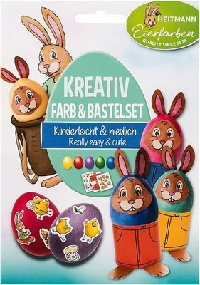 Obrázok produktu pre Farby na vajíčka - kreatívna sada farieb a pomôcok pre remeselníkov