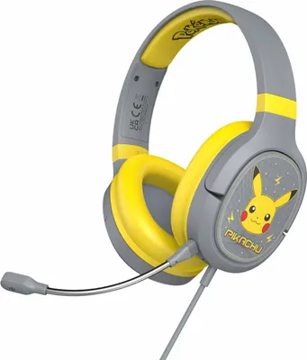 A close-up, studio shot of a pair of children's headphones.