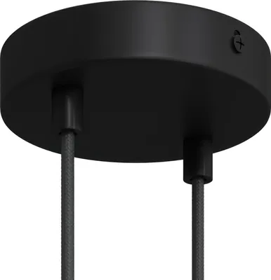 Zdjęcie produktu dla Zestaw metalowych cylindrycznych lamp sufitowych Creative Cables Krm572fvnterm srebrny srebrny jeden rozmiar