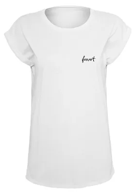 Image de T-shirt pour femmes Forvert Ladies Tee Santa Maria, couleur blanche, taille M, Image générée par une IA