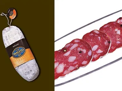 Produktbild von Spianata romana ca. 2 kg. - Maletti 1867